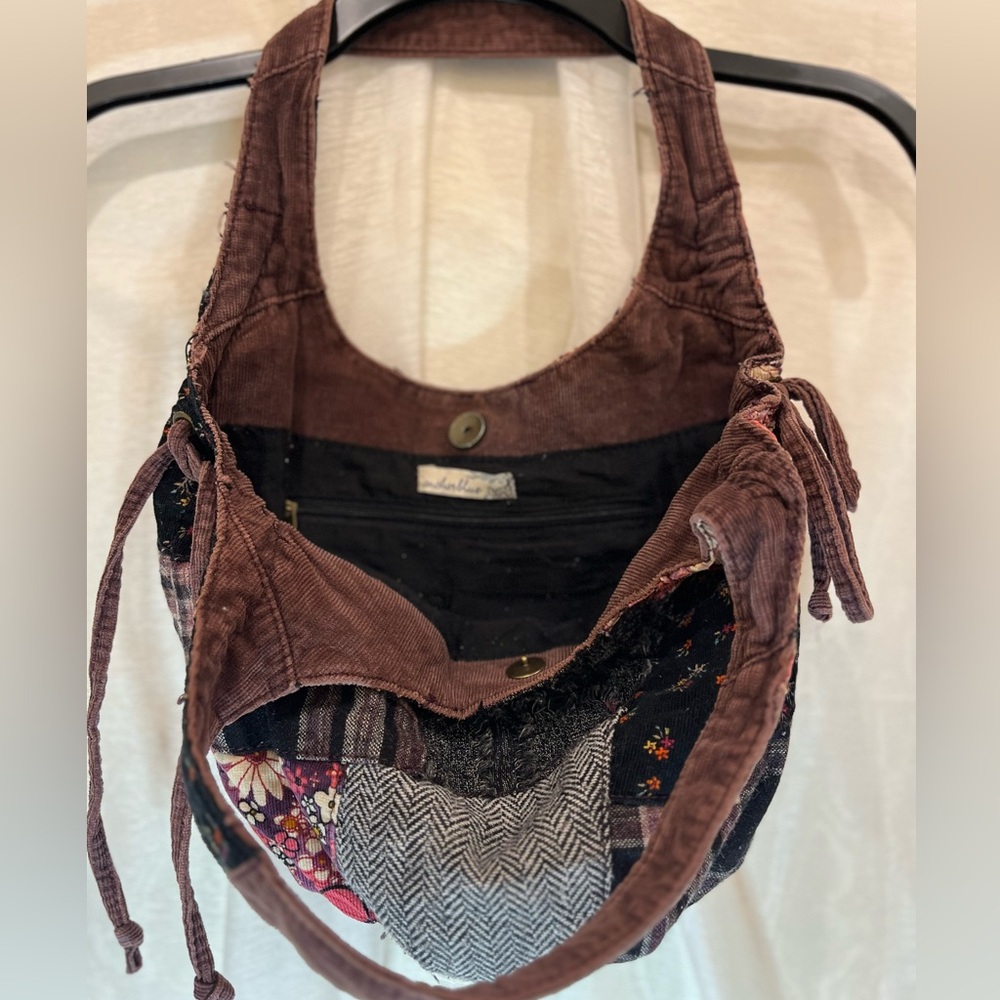 Anchorblue Patchwork Bucket Bag Boho Purse - Picture 5 of 5